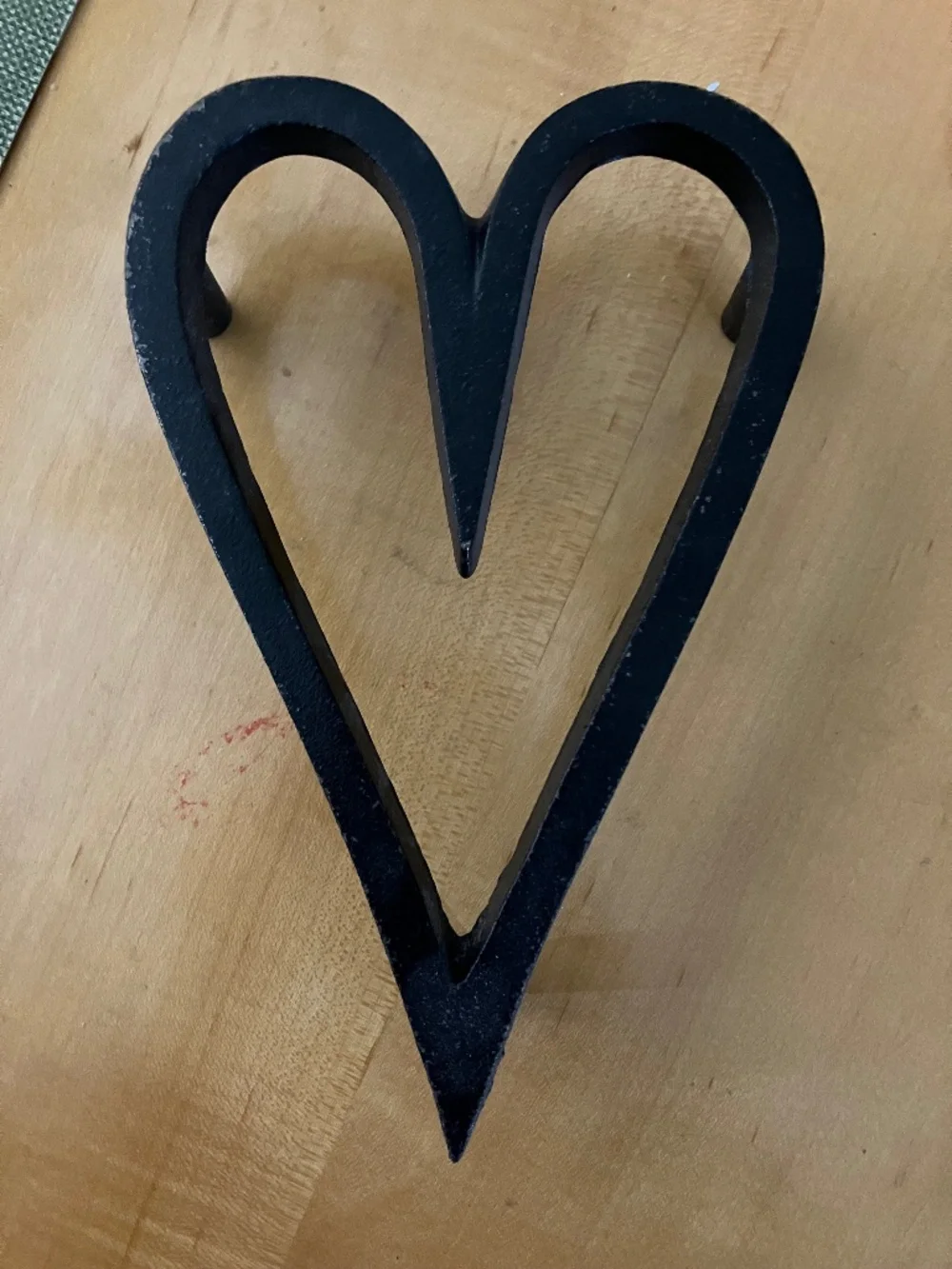 Heart-Shaped Metal Kitchen Trivet